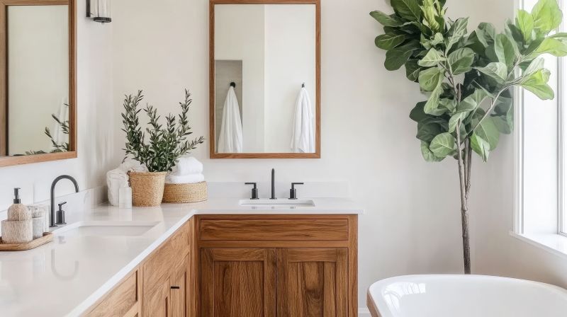 Elegant Vanity Areas